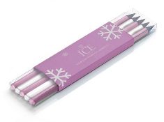 50 x ICE London Christmas Pencil Sets - Colour: PINK - Made With SWAROVSKI® ELEMENTS - Each Set