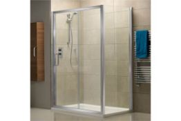 1 x Tavistock Oyxgen8 8mm 1200mm Sliding Door Shower Enclosure - Includes SE1S12 Sliding Door and