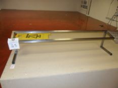 Stainless steel stand for use on counter top, salad pans etc can be slotted into it for ease of ser