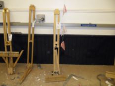 Easel. One lot only, does not include anything els