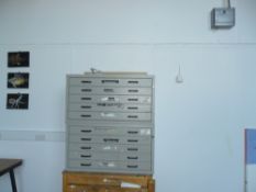 Map Drawer/ plan Chest. Lot is for 1 item only.