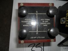 Fosters Transformer Limited London. A timeless piece of British Industrial History. Please note that
