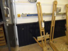 Easel. One lot only, does not include anything els