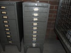 Small grey filing cabinet. Please note that this is for 1 item only and does not include anything