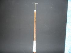 Wooden window hook opener. Vintage, Salvage.