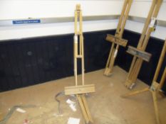 Easel. One lot only, does not include anything els