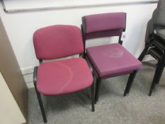 Assorted chairs, Qty 3