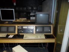 Screens, keyboards etc. These were used in the fil