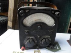 Universal Avometer Model 8. Plastic. A timeless piece of British Industrial History. Please note