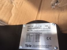 Yale 2 Tonne Push Trolley