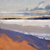 KARINA ROSANNE BARRETT acrylic on linen - entitled verso on Tegfryn Gallery label 'Early Morning