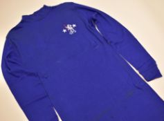 1971-72 CHELSEA FC HOME SHIRT MATCH-WORN AND PRESENTED BY PETER OSGOOD (1947-2006) Condition: