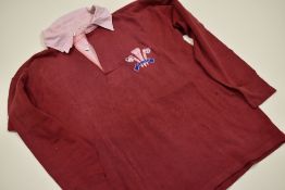 1935 WELSH INTERNATIONAL JERSEY, MATCH-WORN BY ARTHUR REES OBE CBE QPM (1912-1998) AGAINST NEW
