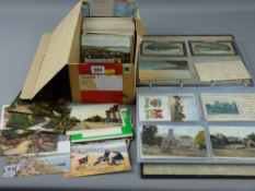 Postcards - a parcel of postcards relating to Colwyn Bay and Old Colwyn and an album of postcards
