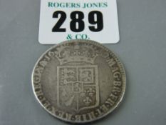 A 1689 silver half crown