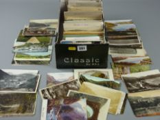 Postcards - a large parcel of postcards relating to Beddgelert, Betws-y-Coed, Caernarfon,