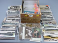 Postcards - a large quantity (shoebox full) of postcards, many plastic sleeved, subjects including