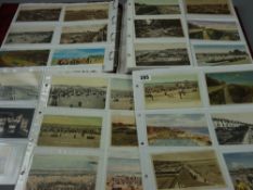 Postcards - an album of approximately four hundred vintage and antique postcards, mainly depicting