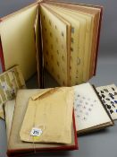 An impressive large album of military, family, college and other illustrated arms in the form of