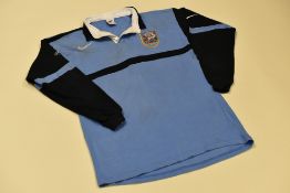 CARDIFF RFC JERSEY MATCH-WORN BY ADRIAN DAVIES, Nike version, bearing No.10 and with crest-badge