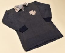 NEATH RFC NO.6 JERSEY MATCH-WORN BY DAI MORRIS, CIRCA 1960s / 70s Back-row forward William David '