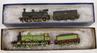 TWO 00 GAUGE LOCOMOTIVES; 1. DJH BR Jumbo '57566' 0-6-0 Locomotive and Tender 2. HR/LMS Jones