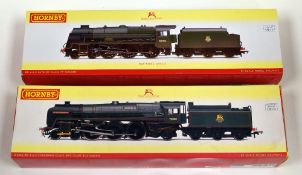 TWO HORNBY 00 GAUGE LOCOMOTIVES; 1. Patriot Class 7P Locomotive '45512 Bunsen' Weathered Edition (
