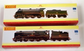 TWO HORNBY 00 GAUGE LOCOMOTIVES; 1. Class NI5 '30764 Sir Gawain' Weathered Edition (R2581 BR 4-6-