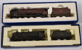 TWO TMC CUSTOM FINISH 00 GAUGE LOCOMOTIVES; 1. Duchess Class and Tender 'Duchess of Hamilton'