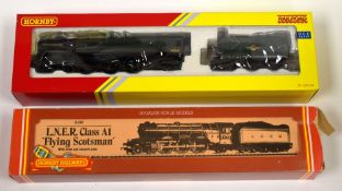 TWO HORNBY 00 GAUGE LOCOMOTIVES; 1. L.N.E.R. Class A1 'Flying Scotsman 4472' (R398) 2. Class 8 'Duke