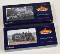 TWO BACHMANN 00 GAUGE LOCOMOTIVES; 1. BR Lined Black E/Crest Ivatt Tank 41243 2. V1 Tank 67635 BR