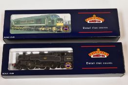 TWO BACHMANN 00 GAUGE LOCOMOTIVES; 1. Class 45 Diesel D67 'The Royal Artilleryman' BR Green (32-675)