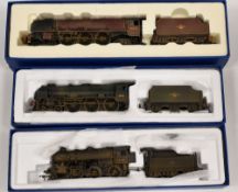 THREE TMC CUSTOM FINISH 00 GAUGE LOCOMOTIVES; 1. Duchess Class with Tender 'Duchess of Gloucester'