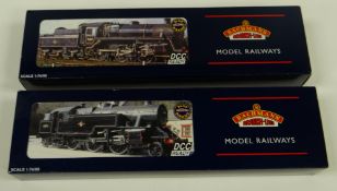 TWO BACHMANN 00 GAUGE LOCOMOTIVES; 1. Standard Class 4MT 2-6-0 76069 BR Black BRIB Tender L/Crest (