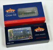 TWO BACHMANN 00 GAUGE LOCOMOTIVES; 1. 08 Diesel Shunter D3336 BR Green Hinged Door Type 2. Class