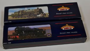 TWO BACHMANN 00 GAUGE LOCOMOTIVES; 1. Standard 4MT 75065 BR Lined Black E/Emblem BR18 Tender