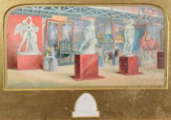 GEORGE BAXTER 'Baxter coloured print' - entitled on embossed cartouche to slip 'The Gems of the