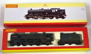TWO HORNBY 00 GAUGE LOCOMOTIVES; 1. Britannia Class 7MT Locomotive 'Firth of Clyde 70050' (R2104
