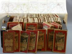 APPROXIMATELY SIXTY ORDNANCE SURVEY ONE-INCH MAPS, linen backed and paper including South East