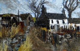 GWILYM PRICHARD oil on canvas - Anglesey farm, signed, 50 x 76 cms. Provenance: purchased directly