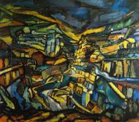 PETER PRENDERGAST limited edition (56/75) print - North Wales quarry scene, entitled ‘Bethesda