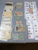 GERMAN AND THIRD REICHT EPHEMERA to include various stamps, mint and written postcards and various