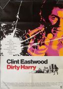 THREE ORIGINAL GERMAN ONE SHEET FILM POSTERS - 'MAGNUM FORCE', 'DIRTY HARRY', 'THE ENFORCER'