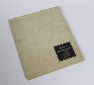 HENRY MOORE hand signed and dated 'October 1940' volume of 'Shelter Sketch Book' by Editions
