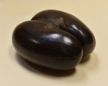 A COCO DE MER SPECIMEN, 33cms long