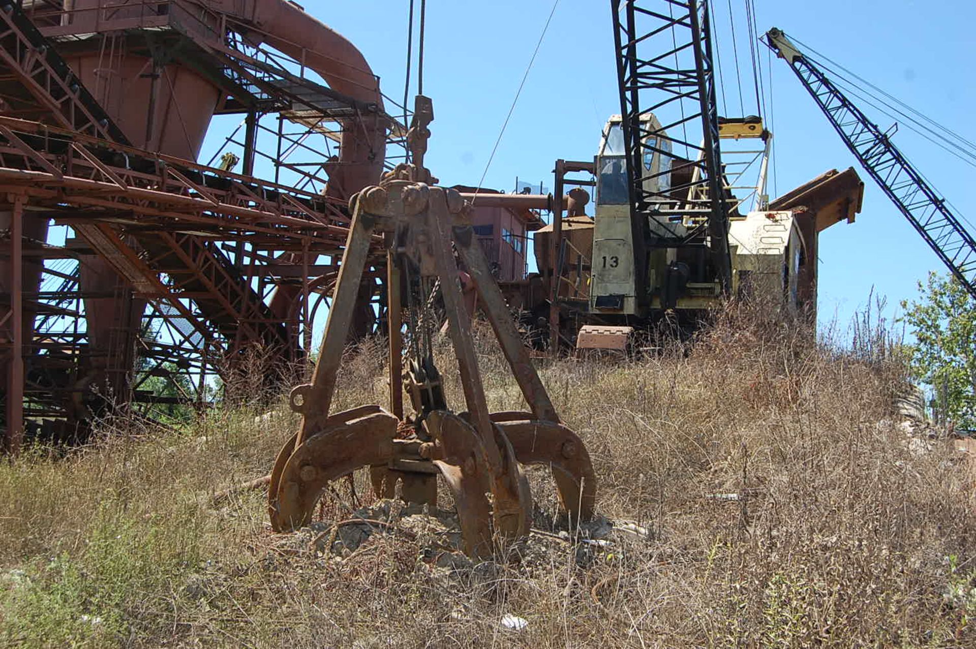 American Crane Believed 700 Series, Approx. 50 ft. Boom, Crawler Base, ID #13, Includes Grapple - Image 3 of 3