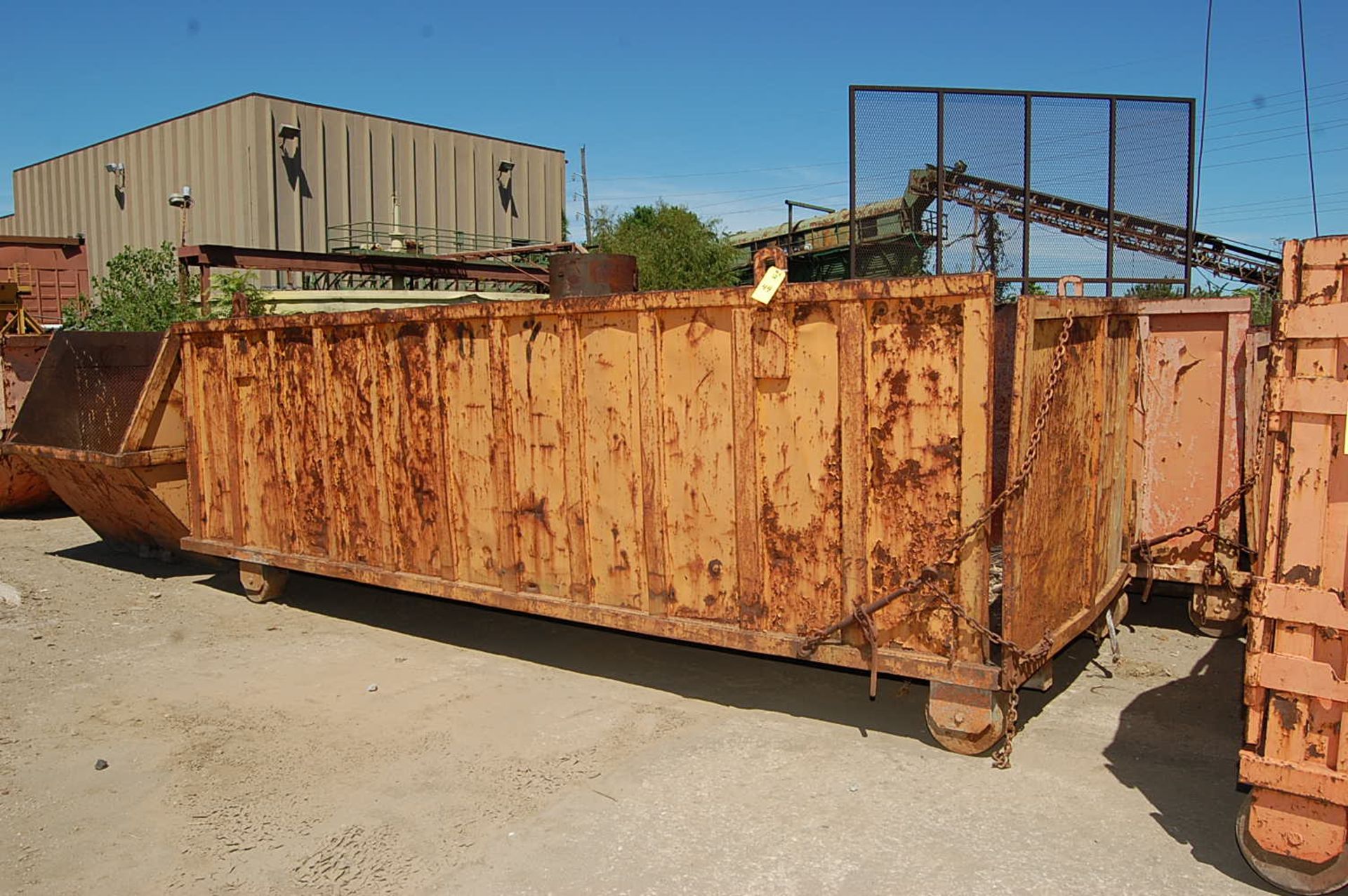 Scrap Roll-Off Box, Approx. 20 ft. Length, ID #107