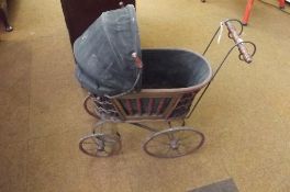 Victorian style doll's pram