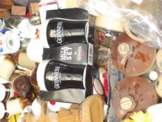 Collection of various condiment/ salt and peppers