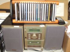 Sony music system with CDs